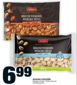 Super C pistaches Irrésistible | Irrésistible pistachios offer