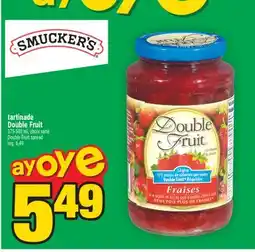 Super C tartinade DoubleFruit | DoubleFruit spread offer