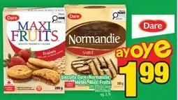 Super C biscuits Dare, Normandie, Meteo, Maxi Fruits | Dare cookies offer