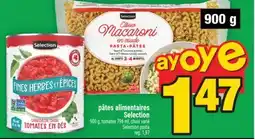 Super C pâtes alimentaires Selection | Selection pasta offer