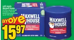 Super C café moulu MaxwellHouse | Maxwell House ground coffee offer