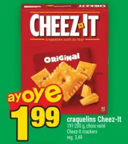 Super C craquelins Cheez‑It | Cheez-It crackers offer