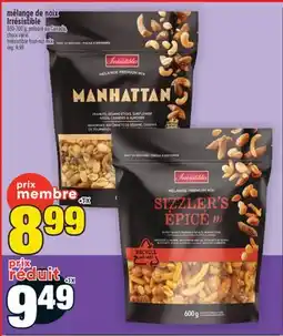 Super C mélange de noix irrésistible | Irrésistible fruit-nut mix offer