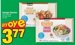 Super C fromage Selection | Selection cheese offer