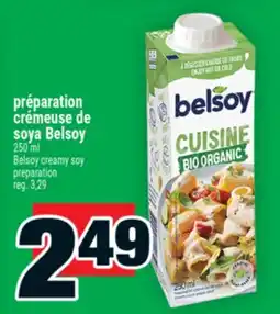 Super C préparation crémeuse de soya Belsoy | Belsoy creamy soy preparation offer