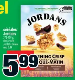 Super C céréales Jordans | Jordans Cereal offer