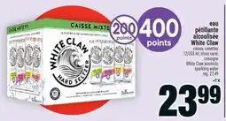 Super C eau pétillante alcoolisée WhiteClaw | White Claw alcoholic sparking water offer