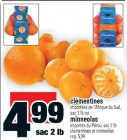 Super C clémentines ou minneolas | clementines or minneolas offer