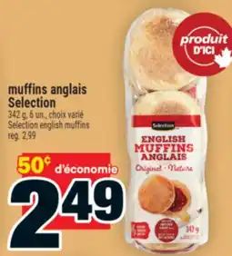 Super C muffins anglais Selection | Selection english muffins offer