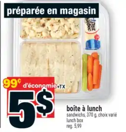 Super C boîte à lunch | lunch box offer