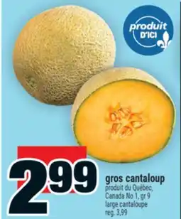 Super C gros cantaloup | large cantaloupe offer