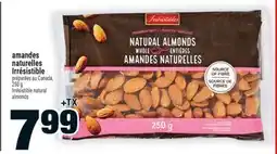 Super C amandes naturelles Irresistible | Irrésistible natural almonds offer