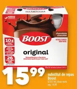Marche Ami substitut de repas Boost offer