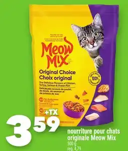 Marche Ami nourriture pour chats originale Meow Mix offer