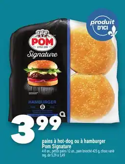 Marche Ami pains à hot-dog ou à hamburger Pom Signature offer