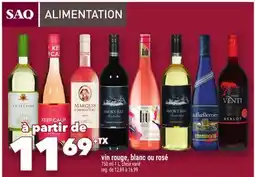 Marche Ami vin rouge, blanc ou rosé offer