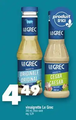 Marche Ami vinaigrette Le Grec offer