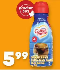 Marche Ami colorant à café CoffeeMate Nestlé offer