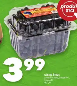 Marche Ami raisins bleus offer