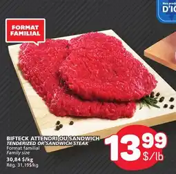 Marché Bonichoix TENDERIZED OR SANDWICH STEAK offer