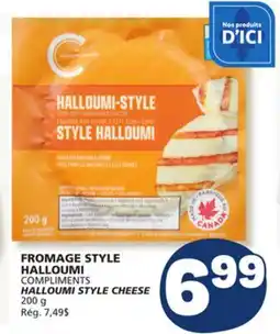 Marché Bonichoix COMPLIMENTS HALLOUMI STYLE CHEESE offer
