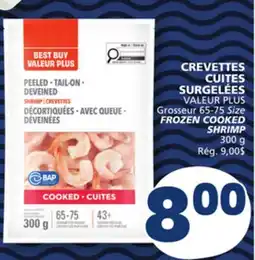 Marché Bonichoix VALEUR PLUS FROZEN COOKED SHRIMP offer