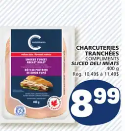 Marché Bonichoix COMPLIMENTS SLICED DELI MEATS offer