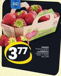 Marché Bonichoix STRAWBERRIES offer