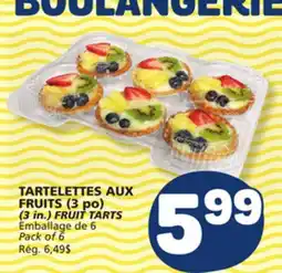 Marché Bonichoix (3 in.) FRUIT TARTS offer