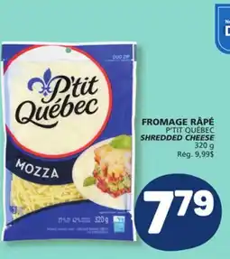Marché Bonichoix P'TIT QUÉBEC SHREDDED CHEESE offer