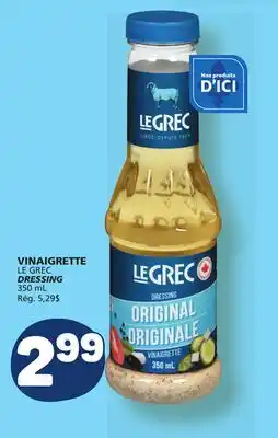 Marché Bonichoix LE GREC DRESSING offer