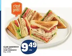 Marché Bonichoix C'EST PRÊT! CLUB SANDWICH offer