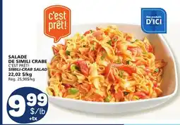 Marché Bonichoix C'EST PRÊT! SIMILI-CRAB SALAD offer