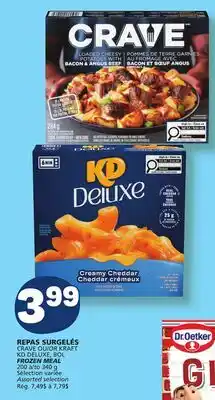 Marché Bonichoix CRAVE OR KRAFT KD DELUXE FROZEN MEAL offer