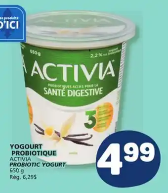 Marché Bonichoix ACTIVIA PROBIOTIC YOGURT offer