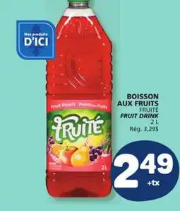 Marché Bonichoix FRUITÉ FRUIT DRINK offer