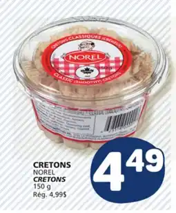 Marché Bonichoix NOREL CRETONS offer