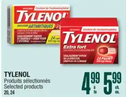 Jean Coutu TYLENOL Selected products offer