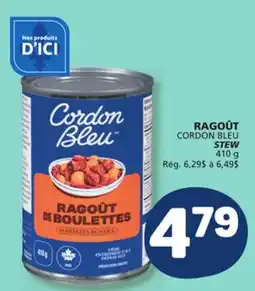 Marché Bonichoix CORDON BLEU STEWS offer