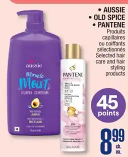 Jean Coutu Selected hair care and hair styling products offer