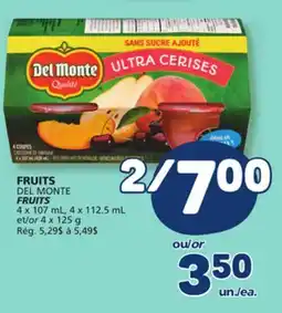 Marché Bonichoix DEL MONTE FRUITS offer