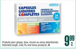 Jean Coutu PERSONELLE Selected cough, cold, flu and sinus products offer
