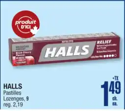 Jean Coutu HALLS Lozenges offer