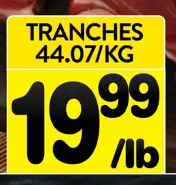Supermarché PA FILET MIGNON DE Bœuf FRAIS TRANCHES | Fresh beef tenderloin offer