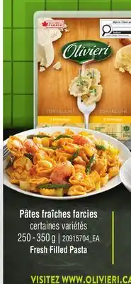 Provigo PÂTES FRAÎCHES FARCIES | FRESH FILLED PASTA offer