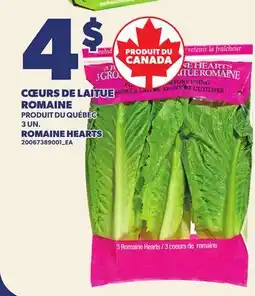 Provigo CŒURS DE LAITUE ROMAINE | ROMAINE HEARTS, 3 UN offer