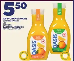 Provigo JUS D'ORANGE OASIS | OASIS ORANGE JUICE offer