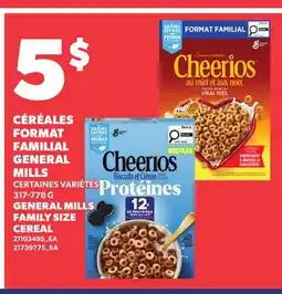 Provigo CÉRÉALES FORMAT FAMILIAL GENERAL MILLS | GENERAL MILLS FAMILY SIZE CEREAL offer