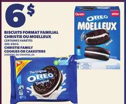Provigo BISCUITS FORMAT FAMILIAL CHRISTIE OU MOELLEUX | CHRISTIE FAMILY COOKIES OR CAKESTERS offer