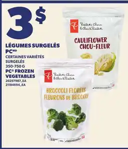 Provigo LÉGUMES SURGELÉS PC | PC FROZEN VEGETABLES offer